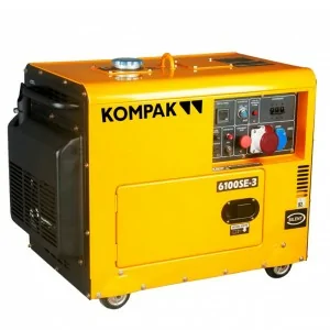 Generador diésel trifásico Kompak K6100SE-3 6600 W