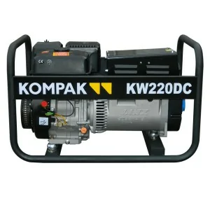 Gasoline welding machine Kompak KW220DC single phase 5000 W