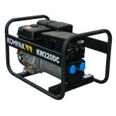 Motosoldadora gasolina Kompak KW220DC monofásica 5000 W Motosoldadora gasolina Kompak KW220DC monofásica 5000 W