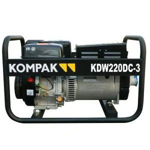 Soudeuse à essence Kompak KW220DC-3 triphasée 6500 W