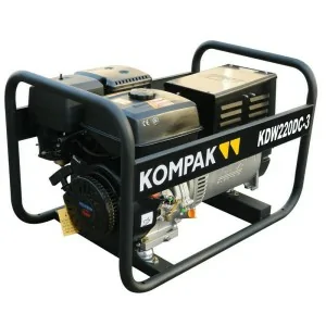 Soudeuse à essence Kompak KW220DC-3 triphasée 6500 W