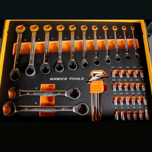 Carrello portautensili Kompak LZ02 173 pezzi