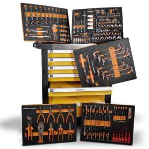 Werkzeugwagen Kompak LZ02 173 Teile