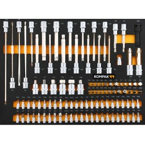 Carrello portautensili Kompak LZ01 252 pezzi