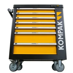 Carro de ferramentas Kompak LZ01 252 peças