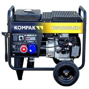 Gerador elétrico Kompak KGG15000LEK-T Potência total 15000 W