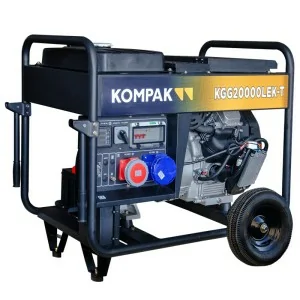 Gerador elétrico Kompak KGG20000LEK-T Potência total 20600 W