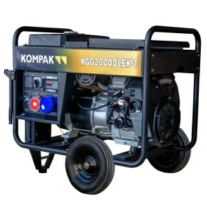 Gerador elétrico Kompak KGG20000LEK-T Potência total 20600 W