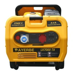 Gerador a gasolina trifásico Ayerbe LX7000 TX 7000 W