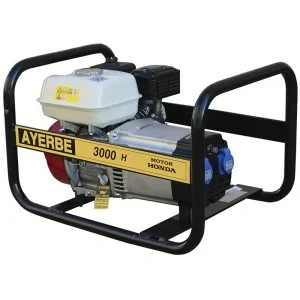 Generador monofásico gasolina Ayerbe AY 3000 H MN 2200 W