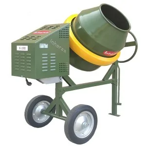 Petrol/electric concrete mixer Inhersa X-190 190 L