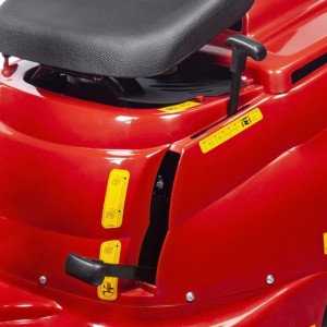 Mini lawn tractor Eurosystems ASSO 67 cutting height