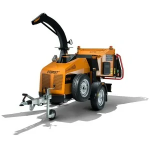 Diesel wood chipper Forst ST8D with 200 mm trailer