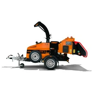 Diesel wood chipper Forst ST8D with 200 mm trailer