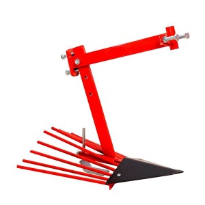 Potato digger grid with Roteco support