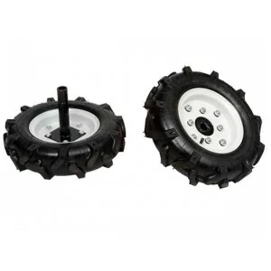 Set of wheels 400x10 fixed Roteco