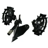 Roues métalliques et butteur Garland G Wplow