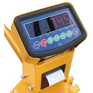 Transpalette avec imprimante de pesée Ayerbe AY-2500 TE 2000 Kg