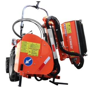 Tractor side arm brushcutters