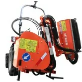 Brush cutter with hydraulic side arm Mini Loire Zeppelin 800 mm