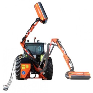 Tractor side arm brushcutters