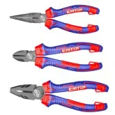 Set of 3 Cr-V Emtop pliers