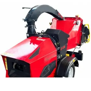 Branch shredder Caravaggi CP-210 transport wheel