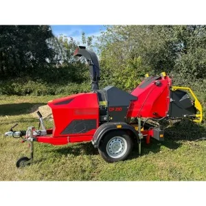 Branch shredder Caravaggi CP-210 trailer