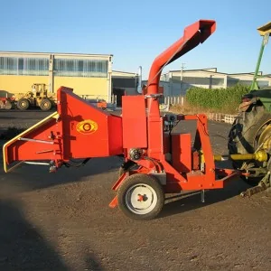 Holzhackmaschine Caravaggi CIPPO 25T Trichter