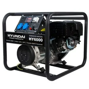 Gerador elétrico a gasolina HYUNDAI HY6000 HYUNDAI HY6000