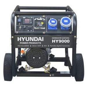 HYUNDAI HY9000K Gerador elétrico a gasolina HYUNDAI HY9000K