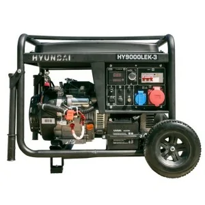 HYUNDAI HY9000LEK-3 Gasoline Electric Generator HYUNDAI HY9000LEK-3