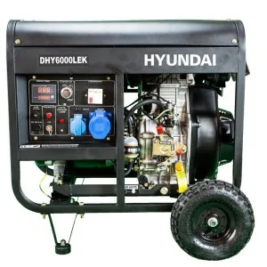 Generador eléctrico diésel HYUNDAI DHY6000LEK