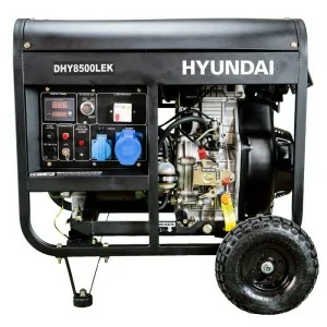 Gerador elétrico a diesel HYUNDAI DHY8500LEK