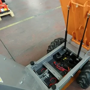 Mini dumper électrique Deleks XE500E batteries