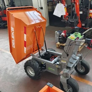 benne basculante Mini dumper électrique Deleks XE500E