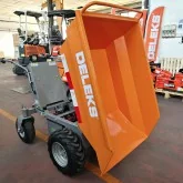 Elektrischer Minidumper Deleks XE500E Mulde