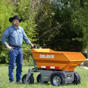 Mini electric dumper Deleks XE500E presentation