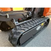 Mini-Dumper mit verfolgte und Schaufel Deleks MB8000 verfolgte