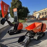 buy Mini dumper with tracks with Deleks MB8000 shovel