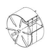 Biotrituratore a rami per trattore Geo Italy ECO20 80 mm