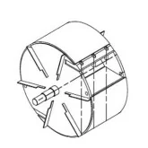 Asthäcksler für Traktor Geo Italy ECO20 80 mm