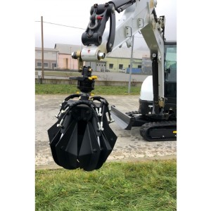 Hydraulische Greiferzange für Holzpolypen Geo Italy BIO POLIPO