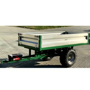 Tipping trailer for ATV transport Geo Italy TR 600 12V