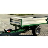 Tilt transport trailer for ATV Geo Italy TR 600 12V