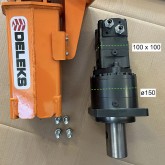 Hydraulische Bohrmaschine für Minibagger Deleks ZHD