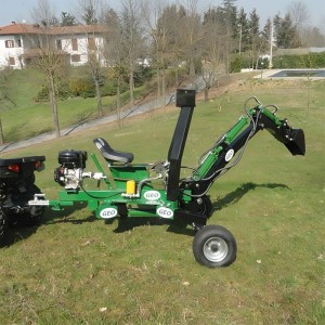 Rétrocaveuse pour ATV Geo Italy Backhoe