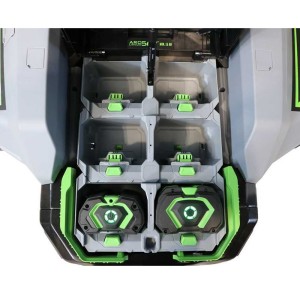 Akku-Rasenmäher mit Null-Wendekreis Ego Power Z6 ZT4201E-S 107 cm