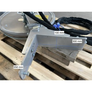 Tête d'interception hydraulique universelle Deleks DISC-603 600 mm