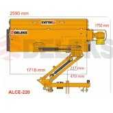 Broyeur à marteaux latéral PTO Deleks ALCE-220